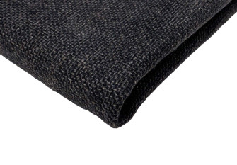 Wool fabric Dark grey