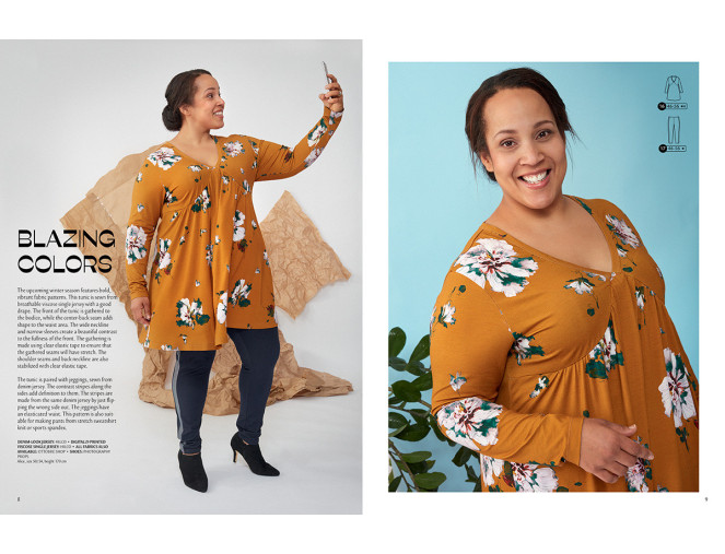 Siuvimo žurnalas Ottobre family 2019/7 pristatymas per 1-4 d.d.