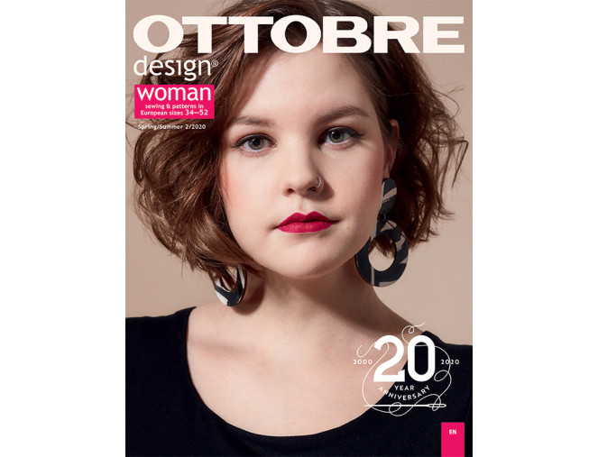 Siuvimo žurnalas Ottobre woman European sizes 2020/2