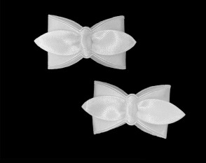 Decorative ribbons 28mm | White