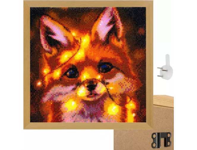 Wooden pine frame - frame 30x30cm pigiau