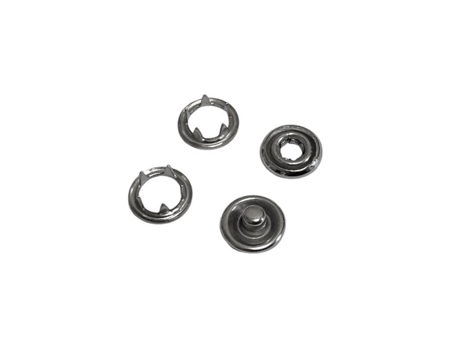 Metalinės spaudės 9mm | 10vnt. pigiau