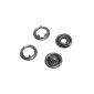 Metalinės spaudės 9mm | 10vnt. pigiau
