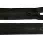 Plastic zip 70cm Black