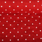 Soft linen Red with polka dots pigiau