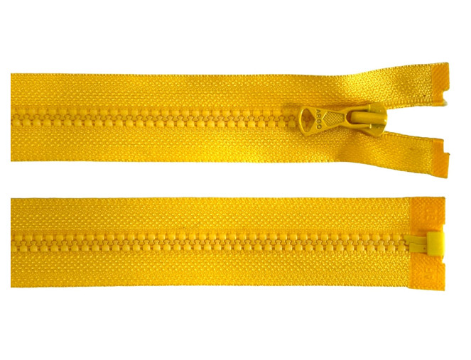 Plastikinis užtrauktukas 70cm Geltona