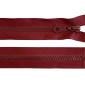 Plastikinis užtrauktukas 70cm Bordo