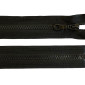 Plastic zipper 75cm Black