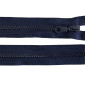 Plastikinis užtrauktukas 65cm Tamsiai mėlyna