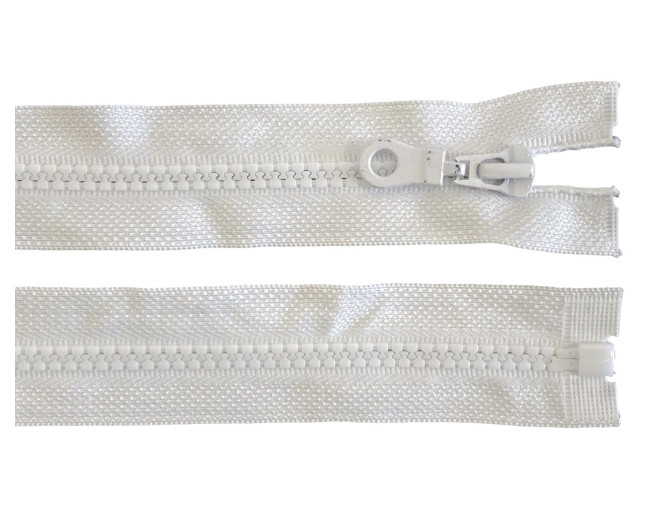 Plastikinis užtrauktukas 50cm Balta