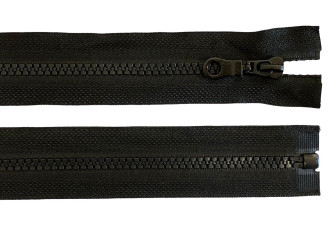 Plastic zip 50cm Black