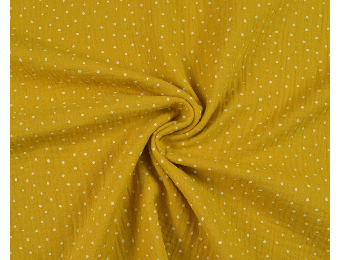 Muslinas Balti taškeliai garstyčiose