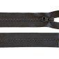 Plastikinis užtrauktukas 40cm Tamsiai pilka