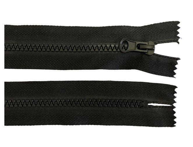 Plastikinis užtrauktukas 16cm Juoda