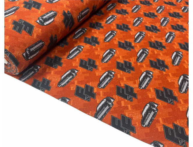 Knitted and crocheted Fast & Furious Red brick pigiau