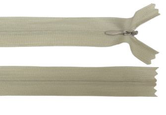 Paslėptas užtrauktukas 30cm Smėlio