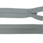 Paslėptas užtrauktukas 30cm Pilkas