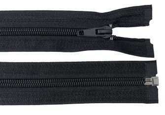Spiral zipper 65cm Black