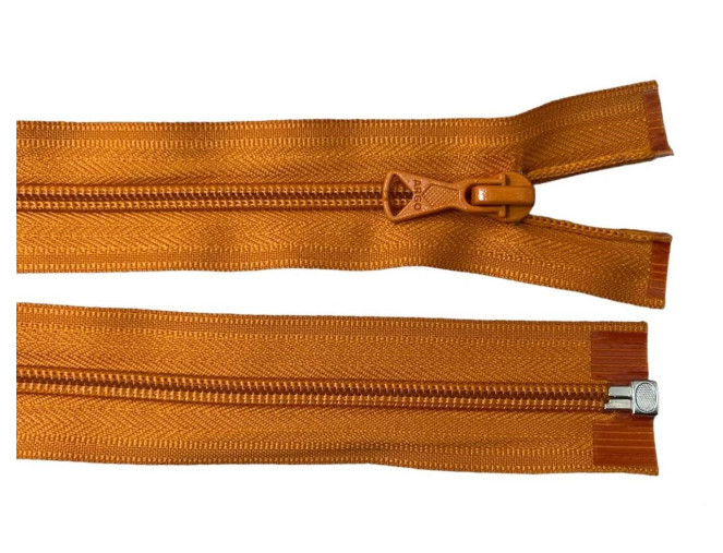 Spiralinis užtrauktukas 70cm Oranžinis
