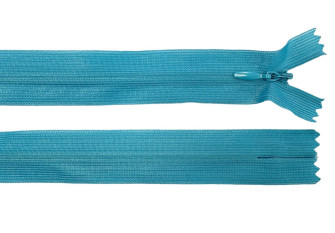 Paslėptas užtrauktukas 50cm Šviesi turkio