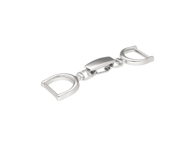 Metalinis užsegimas - kabliukas 17x84mm Nikelio pigiau