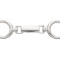 Metalinis užsegimas - kabliukas 17x84mm Nikelio