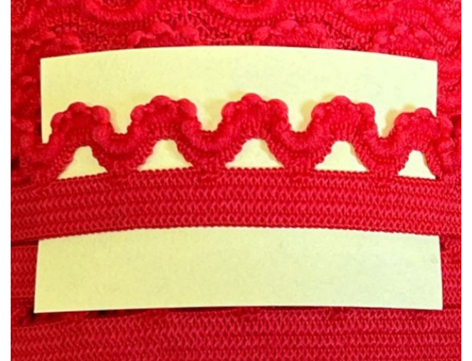 Dekoratyvinė guma su kilpelėmis | 12 spalvų internetu