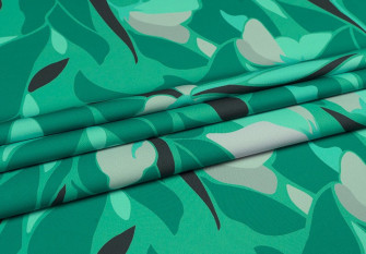 Barbie (Marchiano) fabric Green patterns