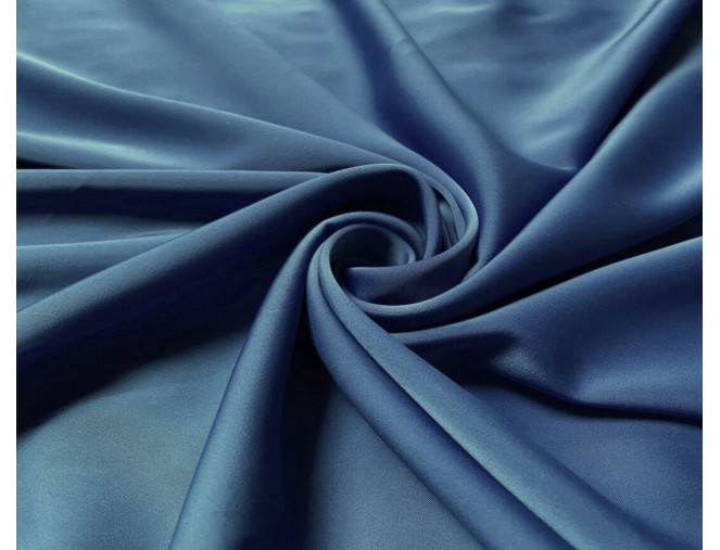 Artificial Armani silk Blueish blue