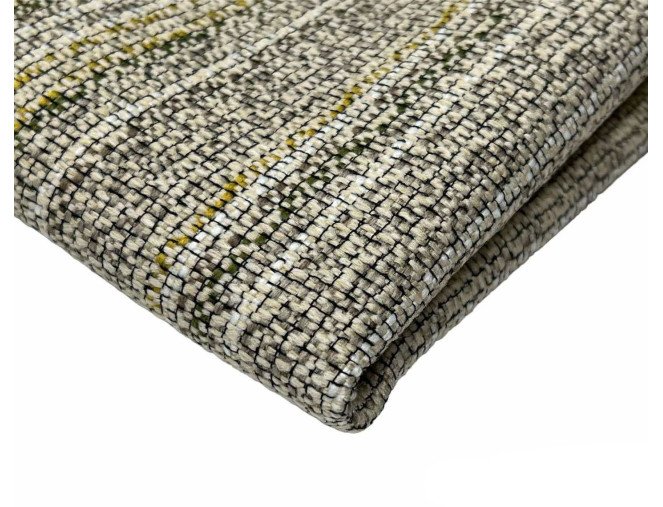 Tapestry Green, yellow stripes