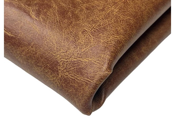 Dirbtinė oda Šviesiai ruda su raštu