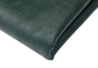 Dirbtinė oda Tamsiai žalia su raštu