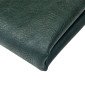 Faux leather Dark green with pattern