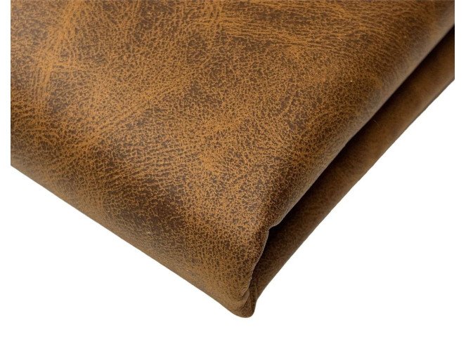 Dirbtinė oda Šviesiai ruda su raštu | Matinė