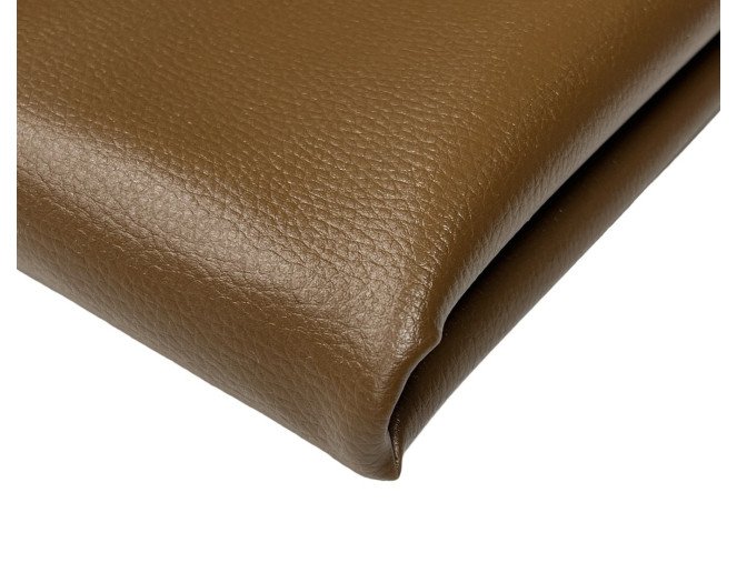 Faux leather Light brown | Glossy