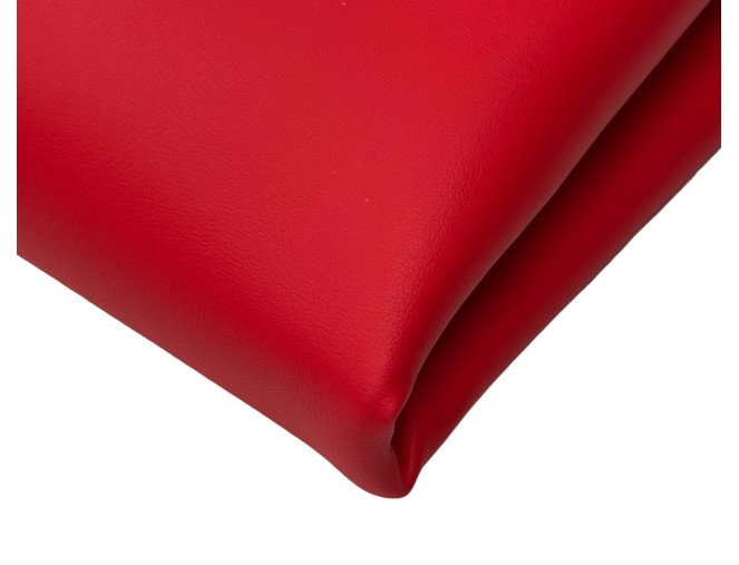 Dirbtinė oda Ryški raudona | Matinė