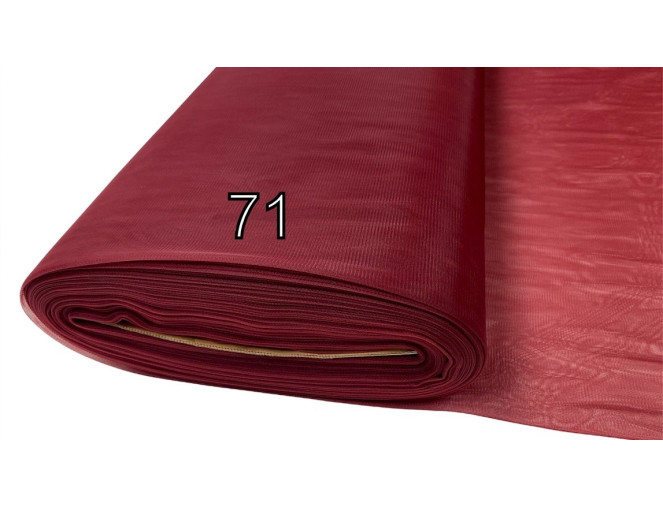 Minkštas tiulis Bordo | 3m plotis