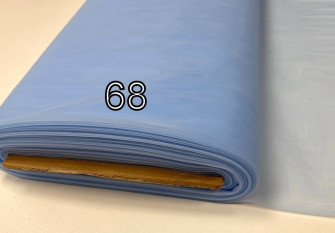 Soft tulle Light blue | 3m width