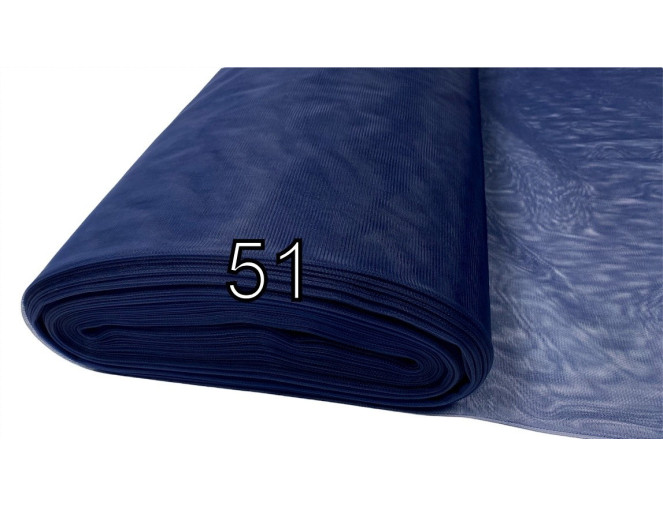 Soft tulle Dark blue | 3m width