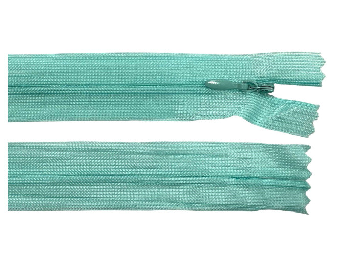 Paslėptas užtrauktukas 20cm Mėta