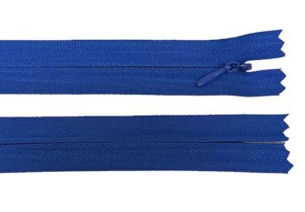 Paslėptas užtrauktukas 20cm Mėlynas