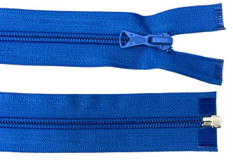 Spiralinis užtrauktukas 75cm Rugiagėlės mėlyna