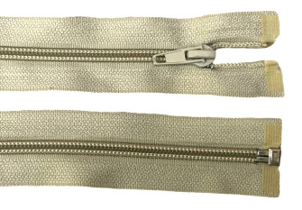 Spiral zipper 1m Light beige