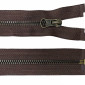 Metalinis užtrauktukas 70cm Rudas