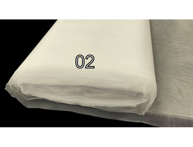 Kietas tiulis Ekru | 3m plotis