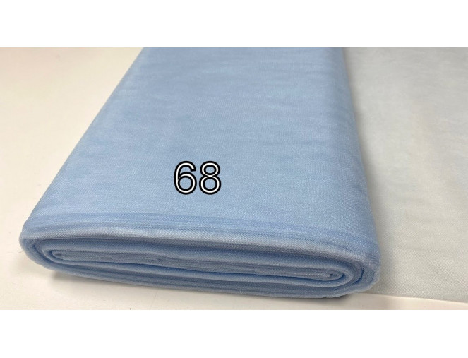 Solid tulle Light blue | 3m width