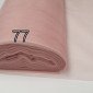 Kietas tiulis Pudrinė rožinė | 3m plotis