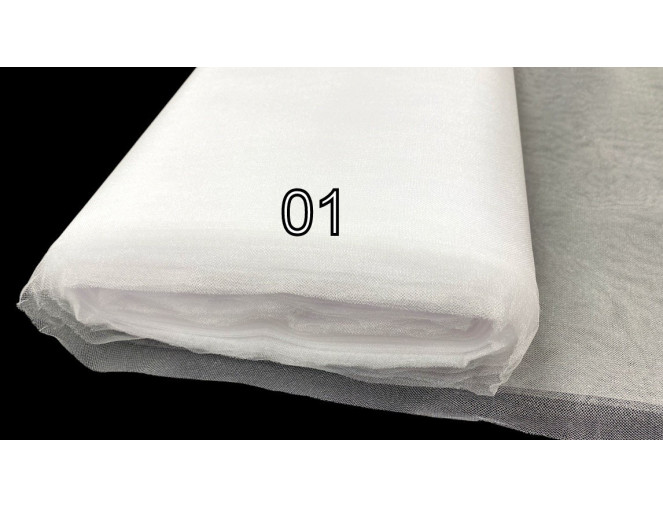 Solid tulle White | 3m width