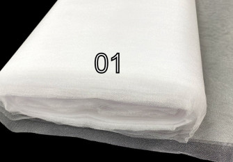 Solid tulle White | 3m width