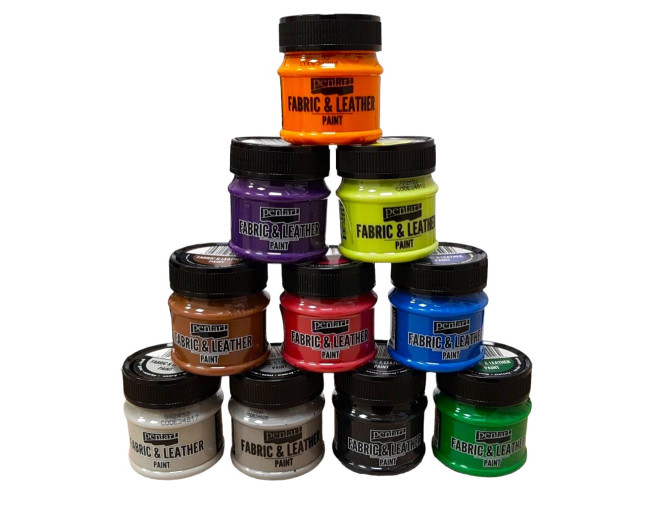 Pentart fabric and leather dyes | 11 colours